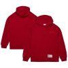 Mitchell & Ness Houston Rockets Red Hardwood Classics Tonal Eye - catching Pullover Hoodie