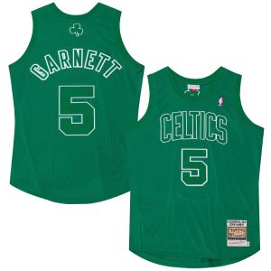 Mitchell & Ness Chic Kevin Garnett Boston Celtics Kelly Green 2012 Authentic Player Jersey
