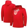 Mitchell & Ness Miami Heat Red Hardwood Classics Big Stylish & Tall Pullover Hoodie