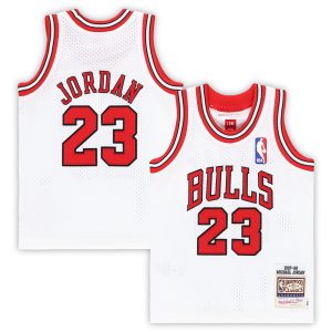 Mitchell & Ness Michael Jordan Chicago Bulls Infant White 1997/98 Hardwood Classics Premium Authentic Jersey