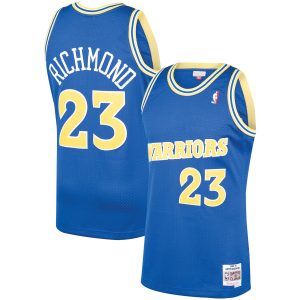 Mitchell Premium & Ness Mitch Richmond Golden State Warriors Royal 1990/91 Hardwood Classics Swingman Jersey
