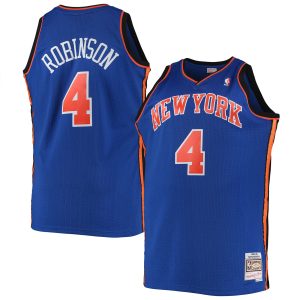 Mitchell & Ness Nate Robinson New York Knicks Blue 2005/06 Big & Tall Hardwood Classics Swingman Fabulous Jersey