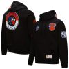 Mitchell & Ness New York Knicks Black Hardwood Classics Blackout Collection Pullover Hoodie Gorgeous