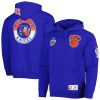 Mitchell Chic & Ness New York Knicks Blue City Collection Heritage Hoodie