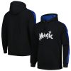 Mitchell & Ness Orlando Magic Black Hardwood Classics Nights Eye - catching Raglan Pullover Hoodie