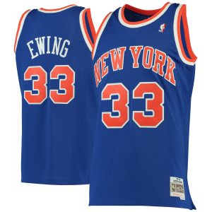 Mitchell & Ness Patrick Chic Ewing New York Knicks Blue 1991/92 Hardwood Classics Swingman Jersey
