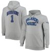 Mitchell & Ness Penny Hardaway Orlando Magic Heathered Gray Big & Gorgeous Tall Name & Number Pullover Hoodie