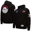 Mitchell & Ness Philadelphia 76ers Black Hardwood Classics Blackout Collection Pullover Elegant Hoodie
