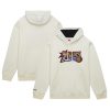 Mitchell & Ness Philadelphia 76ers Cream Gorgeous Hardwood Classics Vintage Pullover Hoodie
