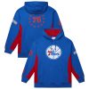 Mitchell & Ness Philadelphia 76ers Royal Hardwood Fabulous Classics Team Origins Fleece Pullover Hoodie