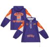 Mitchell & Ness Phoenix Suns Purple Team Chic Origins Anorak Quarter Zip Pullover Hoodie