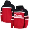 Mitchell & Ness Portland Trail Blazers Elegant Red/Black Head Coach Pullover Hoodie