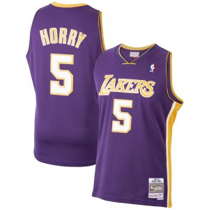 Mitchell & Ness Robert Horry Los Angeles Lakers Purple 1999/00 Fabulous Hardwood Classics Swingman Jersey
