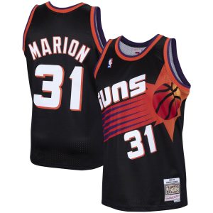Mitchell & Ness Shawn Marion Phoenix Trendy Suns Black 1999/00 Hardwood Classics Swingman Jersey