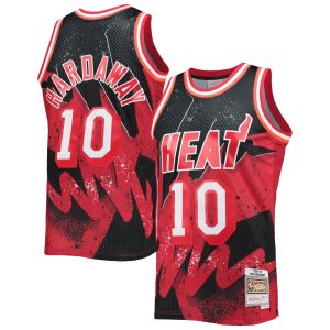Mitchell & Ness Tim Hardaway Miami Heat Scarlet Hardwood Gorgeous Classics 1996/97 Hyper Hoops Swingman Jersey