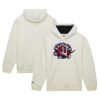 Mitchell & Ness Toronto Raptors Cream Chic Hardwood Classics Vintage Pullover Hoodie
