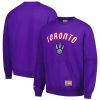 Mitchell & Ness Toronto Raptors Purple Nights Pullover Sweatshirt Eye - catching