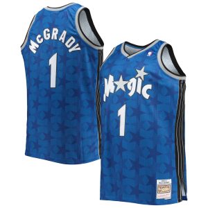 Mitchell & Trendy Ness Tracy McGrady Orlando Magic Blue Big & Tall 2000/01 Hardwood Classics Swingman Jersey