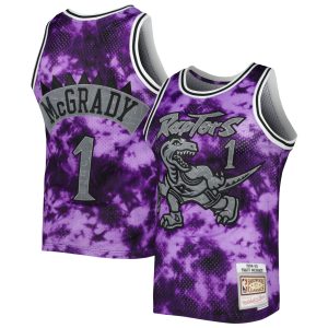 Mitchell & Ness Tracy McGrady Toronto Raptors Purple Chic 1998/99 Galaxy Swingman Jersey