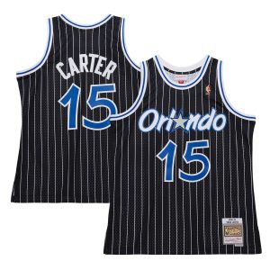 Mitchell & Ness Vince Carter Orlando Magic Black 2009/10 Unique Hardwood Classics Swingman Jersey