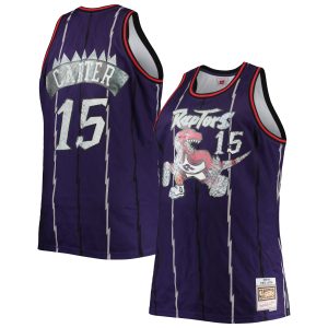 Mitchell Elegant & Ness Vince Carter Toronto Raptors Purple Big & Tall 1998/99 NBA 75th Anniversary Diamond Swingman Jersey