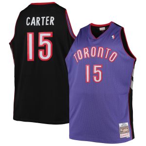 Mitchell & Ness Vince Carter Toronto Raptors Purple Big & Tall 1999/00 Hardwood Classics Swingman Jersey Elegant