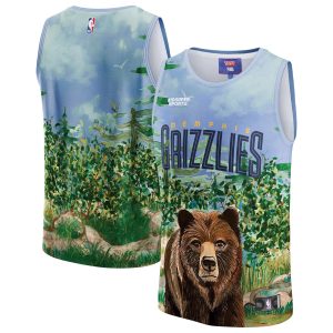 NBA & KidSuper Studios by Fanatics Memphis Chic Grizzlies Unisex Teal Hometown Jersey