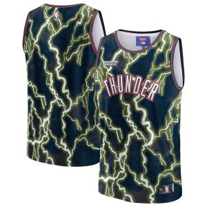 NBA & Premium KidSuper Studios by Fanatics Oklahoma City Thunder Unisex Black Hometown Jersey