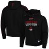 NBA x Hugo Boss Toronto Raptors Black Team Bounce Tri Blend Stylish Pullover Hoodie
