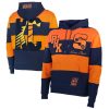 NBA x Keiser Clark Phoenix Suns Navy/Orange No Caller ID Pullover Elegant Hoodie