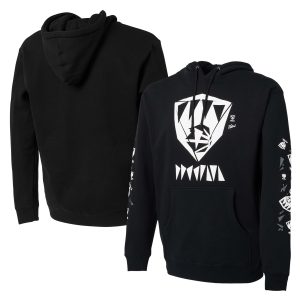 NBA x Naturel Eye - catching Brooklyn Nets Black No Caller ID Pullover Hoodie