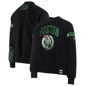 NBA x Two Hype Gorgeous Boston Celtics Black Culture & Hoops Collection Premium Pullover Sweatshirt