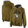 NBA x Two Elegant Hype Boston Celtics Olive Culture & Hoops Collection Premium Pullover Hoodie