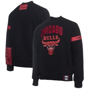 NBA x Two Hype Chicago Bulls Black Culture & Hoops Collection Premium Pullover Gorgeous Sweatshirt