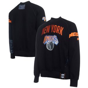 NBA x Two Hype New York Stylish Knicks Black Culture & Hoops Collection Premium Pullover Sweatshirt
