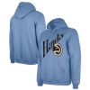 New Era Atlanta Hawks Light Blue 2024/25 City Edition Pullover Unique Hoodie
