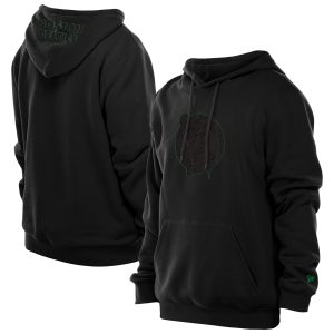 New Era Elegant Boston Celtics Black Tonal Color Pop Premium Pullover Hoodie