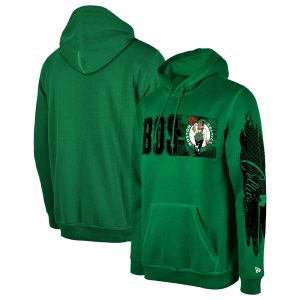 New Era Boston Celtics Green Tip Off Collection Pullover Gorgeous Hoodie