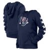 New Era Brooklyn Unique Nets Women's Navy 2021/22 City Edition Pullover Hoodie