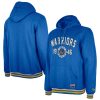 New Trendy Era Golden State Warriors Royal Throwback Vintage Pullover Hoodie