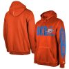 New Era Oklahoma City Thunder Orange Tip Off Collection Stylish Pullover Hoodie