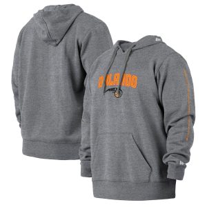 New Era Orlando Magic Gray Elegant 2021/22 City Edition Big & Tall Pullover Hoodie
