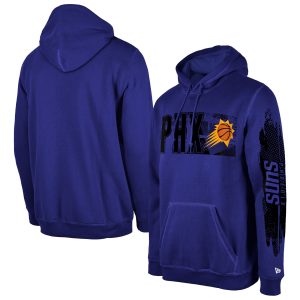 New Era Phoenix Suns Chic Purple Tip Off Collection Pullover Hoodie