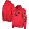 New Era Portland Trail Blazers Red 2023/24 City Edition Big Trendy & Tall Pullover Hoodie