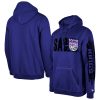 New Unique Era Sacramento Kings Purple Tip Off Collection Pullover Hoodie