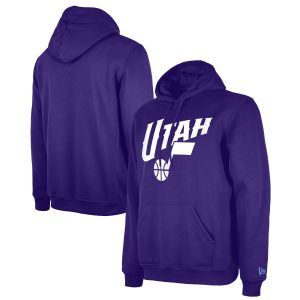 New Era Utah Jazz Purple 2024/25 City Edition Unique Pullover Hoodie