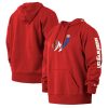 New Era Washington Wizards Red 2021/22 City Edition Big & Tall Pullover Hoodie Premium