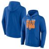 New York Knicks Eye - catching Blue Pick & Roll Coverage Pullover Hoodie