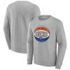 New Trendy York Knicks Gray Hard Color Pullover Sweatshirt