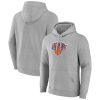 New York Knicks Heather Premium Gray Logo Pullover Hoodie